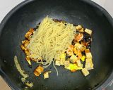 A picture of step 4 of Pad Thai with Shirataki Noodles and Fresh Shrimp.