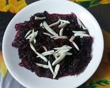 A picture of step 5 of Beetroot halwa.