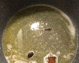 A picture of step 1 of Peas Pulao / Matar pulao.