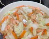 Foto langkah ke 3 dari resep Sup Bening Sawi Udang.