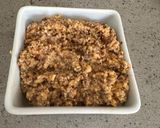 Foto del paso 3 de la receta: Pit de pollastre amb salsa de pa, tomàquet, mel i ametlles