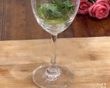 A picture of step 1 of Cucumber cooler.
