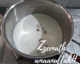 A picture of step 2 of Makhana Doodh.
