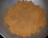 A picture of step 6 of Khuskhus Halwa.