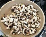 Chicken and mushroom creamy pasta recipe step 2 photo
