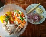 Gambar langkah 1 resipi Paprik Standard Kedai Siam.