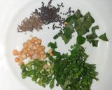 A picture of step 1 of INSTANT Rava IDLI.