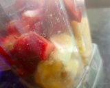A picture of step 2 of Strawberry, Banana chia pudding.