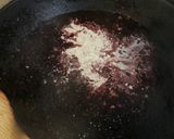 A picture of step 5 of Black rice shiitake mushroom risotto.