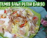 Foto langkah ke 4 dari resep Tumis Sawi Putih Bakso.