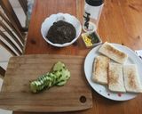 Foto del paso 6 de la receta: Tapenade de aceitunas negras, alcaparras, maíz y miso