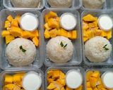 Foto langkah ke 6 dari resep Manggo sticky rice.