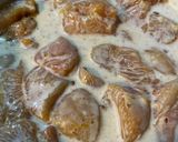 A picture of step 4 of Chicken Satay with Peanut Sauce.