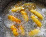 Gambar langkah 3 resipi Bubur Pisang Bersagu.