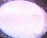 A picture of step 1 of Ras malai.