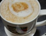 A picture of step 3 of Latte Flat White Coffee (without machine / on gas).