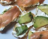 Foto del paso 3 de la receta: Bocaditos de salmón ahumado y jamón serrano 