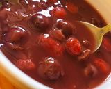 Gyümölcsleves 🍒🍓 recept fázis 4 fotója