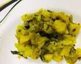 A picture of step 2 of Instant gits dosa & saag recipe @ home.