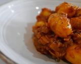 Foto del paso 8 de la receta Patatas Paris con sofrito de calamar