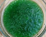 Foto langkah ke 8 dari resep Es Lumut Susu Daun Kelor.