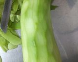 A picture of step 1 of Lauki ki sabzi.