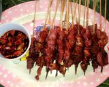 Foto langkah ke 5 dari resep Sate Kambing ala Hari Raya.