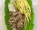 Hình bước làm 1 của món Ché trộn xoài