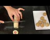 A picture of step 19 of Malai khaja.