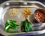 A picture of step 1 of Curd Rice Thyir Sadam.