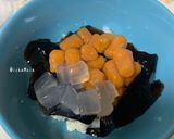 Foto langkah ke 5 dari resep Grass Jelly Dessert ala Taiwan.
