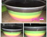 Foto langkah ke 5 dari resep Puding Lapis Ceria.
