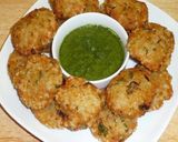 A picture of step 6 of Sago Vada.