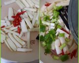Foto langkah ke 3 dari resep Tumis Timun Telur.