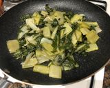Foto del paso 1 de la receta Bocaditos de bacalao a la plancha con acelgas salteadas
