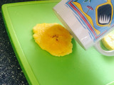 Tostones/ Fritos de plátano verde