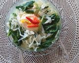 Foto langkah ke 5 dari resep Mie Kuah Shirataki Telur.