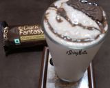 A picture of step 4 of Dark Fantasy Milkshake.
