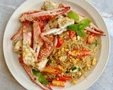 รูปขั้นตอนการทำที่ 4 ของ ปูผัดวุ้นเส้น v.2 🦀 / Stir fried glass noodles with crabs 🦀