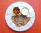 A picture of step 4 of Gobhi paratha.