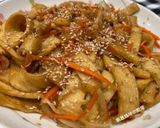 A picture of step 7 of Korean-Style Soy-Glazed Fish Cakes.