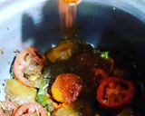A picture of step 6 of Aloo Biryani.
