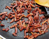 Foto del paso 3 de la receta: Revuelto de espárragos trigueros, champiñones, bacon y chorizo