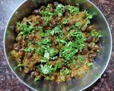 A picture of step 5 of Desi Chana sabji.