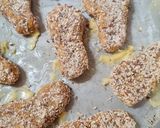 Foto del paso 6 de la receta: Nuggets no pollo ♥ 🐔 de garbanzos y sin fécula ♥ 🐥 vegetarianos con opción vegana