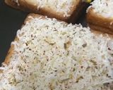 A picture of step 1 of Corn cheese garlic sandwich.