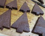 Karácsonyfa brownie recept fázis 3 fotója