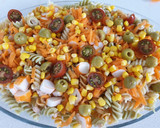 Foto del paso 3 de la receta: Ensalada de espirales