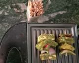 A picture of step 5 of Hariyali paneer Tikka.