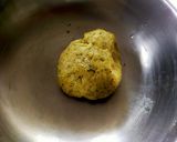 A picture of step 2 of Mathri.